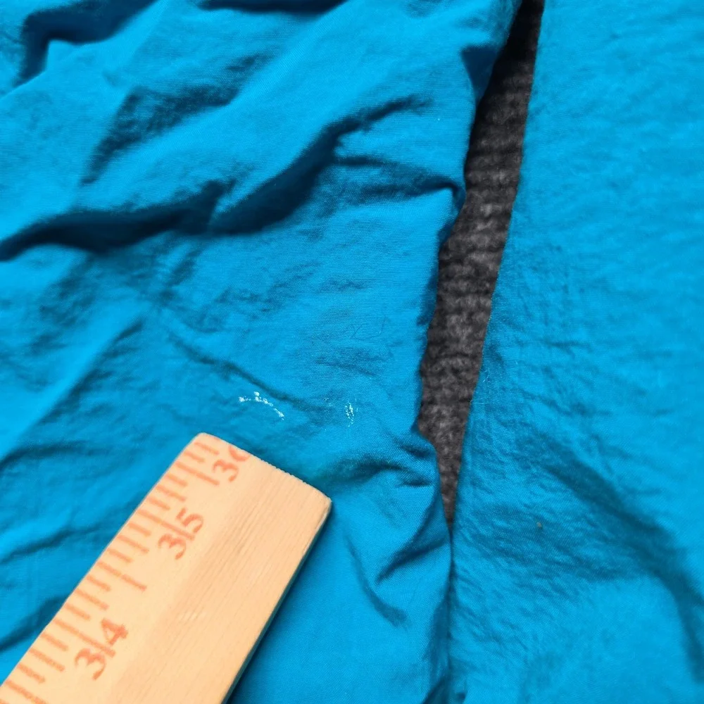 Vintage 90s Columbia Radial Sleeve Pullover Windbreaker Womens L Teal Purple